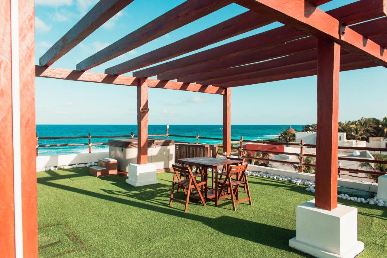 Villa With Ocean View, Pool, Restaurant And Rooftop Ісла-Мухерес Екстер'єр фото