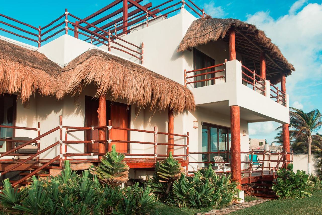 Villa With Ocean View, Pool, Restaurant And Rooftop Ісла-Мухерес Екстер'єр фото